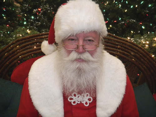 Tom Wharton  |  The Salt Lake Tribune
Valley Fair Mall's Santa.
