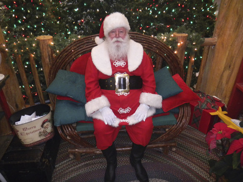 Tom Wharton | The Salt Lake Tribune
Valley Fair Mall's Santa.