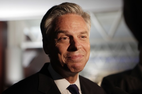 Ashley Detrick  |  Tribune file photo
Former Gov. Jon Huntsman once again was singled out by President Barack Obama's campaign aides as the biggest potential threat to Obama's re-election had he been able to secure the GOP nomination.