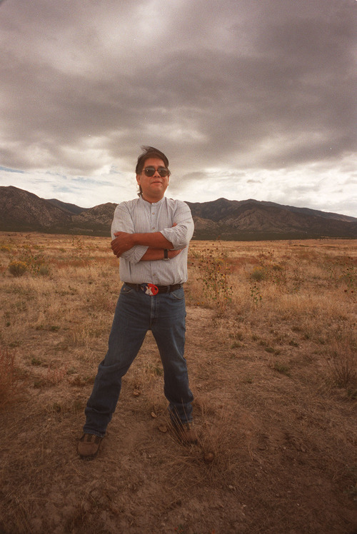 Tim Kelly  |  Tribune file photo
Leon Bear was chairman of the Skull Valley Band of Goshutes when the tribe decided to sign a contract for development of a high-level nuclear waste facility on reservation lands in Utah's western desert. The plan divided tribal members but Bear promoted it as an answer the the Goshute's economic woes.