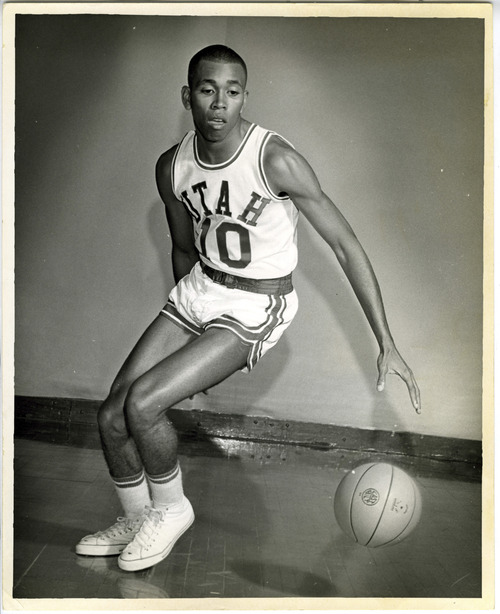 Tribune file photo
Merv Jackson, a University of Utah guard, was an All-American in 1968 and played for the Utah Stars on its 1971 American Basketball Association championship team. He died June 7 at age 65.