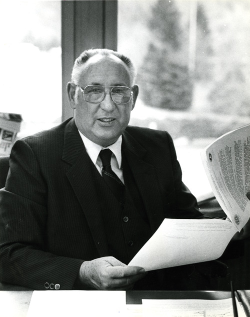 Tribune file photo
Rex Black, a Democratic state senator from Salt Lake City for 24 years, died Dec. 12, 2012. He was 92.