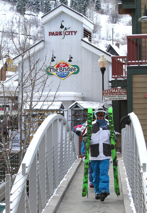 Rick Egan  | The Salt Lake Tribune 
Of Park City, Travel + Leisure said: "It puts skiers in easy reach of mountain resorts, hosts the Sundance Film Festival, and has become a culinary hotbed."