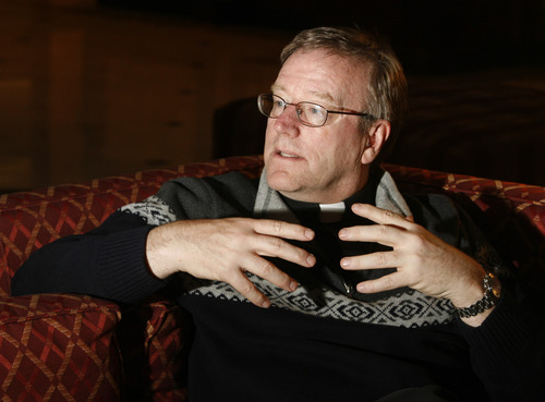 Rick Egan  | The Salt Lake Tribune 

The Rev. Robert Barron, a Chicago area Catholic priest and prominent theologian who visited Salt Lake City to speak at a conference, says the beauty of faith can bring people back to God. Wednesday, January 9, 2013.