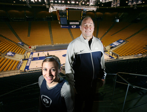 Steve Griffin | The Salt Lake Tribune


BYU women's basketball player Haley Steed and head coach Jeff Judkins at the Marriott Center in Provo, Utah Thursday January 3, 2013.