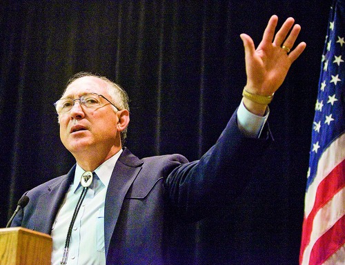 Tribune file photo
Secretary of the Interior Ken Salazar during a 2010 event in Salt Lake City.