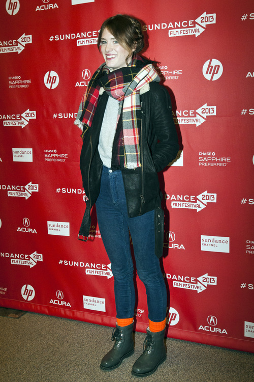 Chris Detrick  |  The Salt Lake Tribune
Actress Mackenzie Davis poses for pictures before the world premiere of 'Breathe In' during the 2013 Sundance Film Festival in Park City, Utah Saturday January 19, 2013