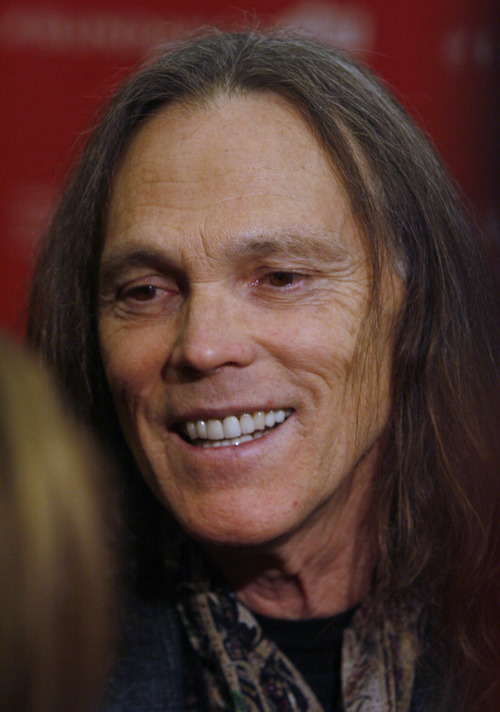 Rick Egan  | The Salt Lake Tribune 

Timothy B. Schmit talks to reporters during the red-carpet premiere of "History of the Eagles, Part 1" at the Eccles Theater, Saturday, January 19, 2013.