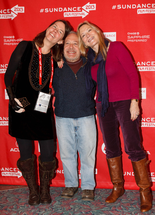 Trent Nelson  |  The Salt Lake Tribune
Robert Reich, former US Labor Secretary, with his wife Perian Flaherty, left, and friend Carina Ryan, at the Sundance Film Festival premiere of the film Inequality For All, Saturday, January 19, 2013 in Park City.