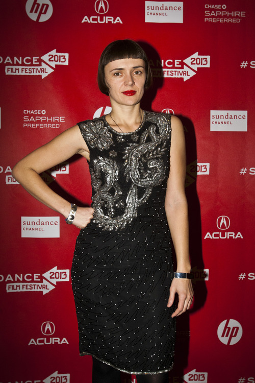 Chris Detrick  |  The Salt Lake Tribune
Producer Xenia Grubstein poses for pictures before the premiere of 'Pussy Riot: A Punk Prayer' during the 2013 Sundance Film Festival in Park City, Utah Friday January 18, 2013