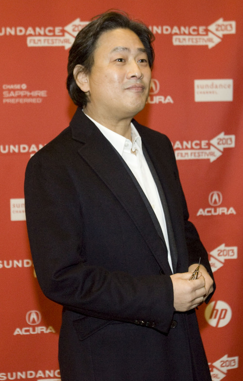 Kim Raff  |  The Salt Lake Tribune
Director Chan-Wook Park is photographed on the red carpet for the premiere screening of "Stoker" at the Eccles Theatre during the Sundance Film Festival in Park City on January 20, 2013.