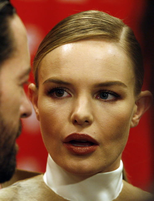 Rick Egan  | The Salt Lake Tribune 

Director Michael Polish and Kate Bosworth, for the screening of "Big Sur" at the Eccles Theatre in Park City, Wednesday, January 23, 2013.