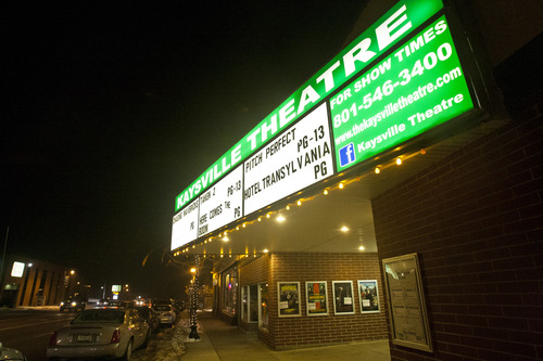 Chris Detrick  |  The Salt Lake Tribune
The Kaysville Theatre is located at 21 North Main Street in Kaysville.