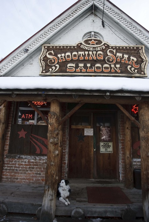Leah Hogsten  |  The Salt Lake Tribune
The Shooting Star Saloon in Huntsville is Utah's oldest bar, built in 1865 as a trading post, it was converted into a bar in 1879.