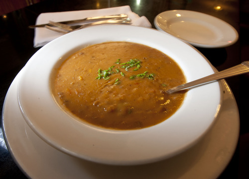Steve Griffin | The Salt Lake Tribune
If it's Thursday, then it's lentil soup day at Lamb's Grill in downtown Salt Lake City.