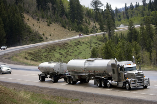 Kim Raff | The Salt Lake Tribune
The study looked at how much oil and gas production could be lost over the next 30 years because of transportation bottlenecks.