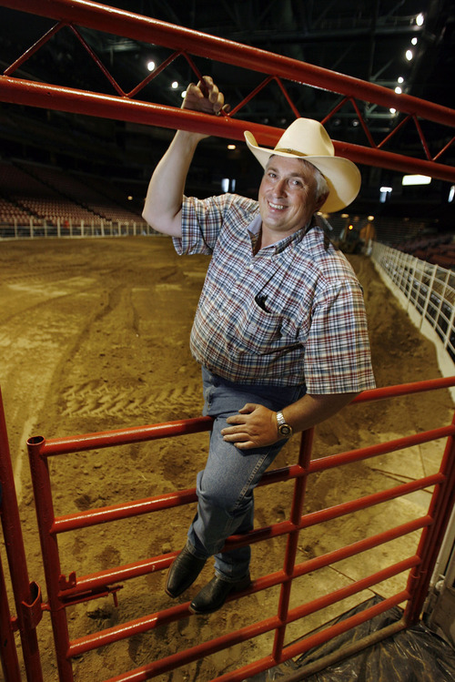 Former Days of '47 rodeo chairman Brad Harmon, seen here on July 17, 2009, was charged with financial crimes on Feb. 15, 2013. Steve Griffin/The Salt Lake Tribune
