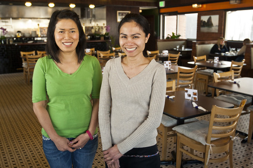 Chris Detrick  |  The Salt Lake Tribune
Mookie Wilder and Ning Kleinstuber are co-owners of Bon Appe-Thai in Salt Lake City, which serves quality, fresh cuisine in comfortable surroundings.