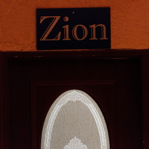 Trent Nelson  |  The Salt Lake Tribune
The word Zion, appearing over the door of a home in Hildale, Thursday, November 29, 2012.