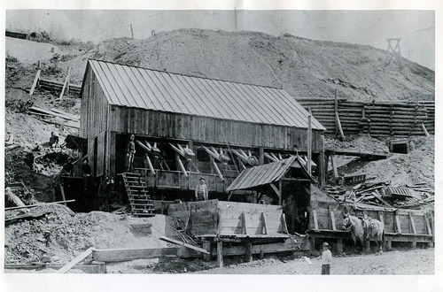 Tribune file photo

A mining scene, date unknown.