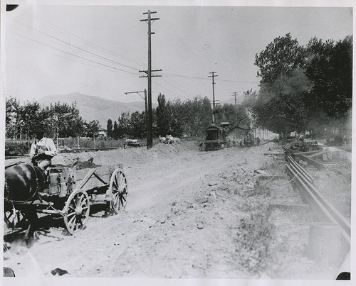Tribune file photo

Road construction, date and location unknown.