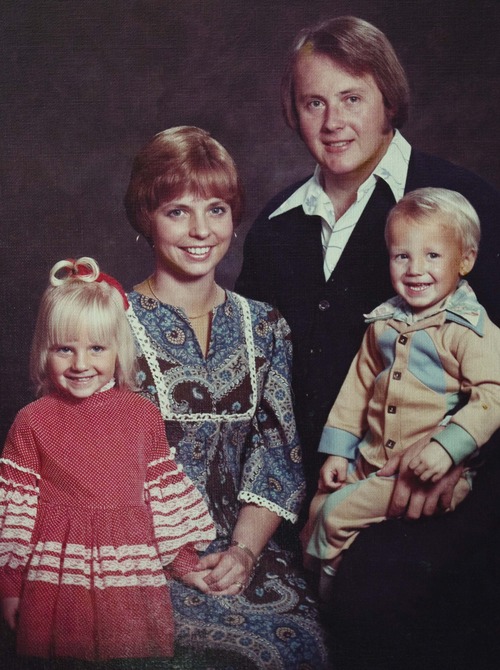 Leah Hogsten  |  The Salt Lake Tribune
"This is how I remember her, " said Roy Bosley of his late wife, Carol, in a photo taken of the family in 1978 with their two eldest children. "She was a pistol." Carol died in 2009 from an overdose of painkillers prescribed to her by Utah doctor Lynn Webster over Bosley's protests.