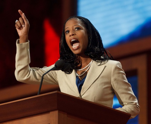 Trent Nelson  |  Tribune file photo
Saratoga Springs Mayor Mia Love says the federal government's impending spending cuts won't hurt her city.