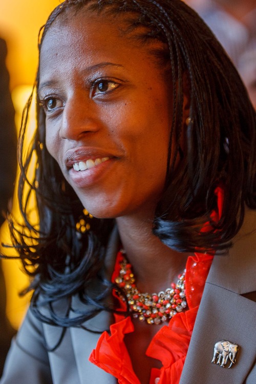 Trent Nelson  |  Tribune file photo
Saratoga Springs Mayor Mia Love says the federal government's impending spending cuts won't hurt her city