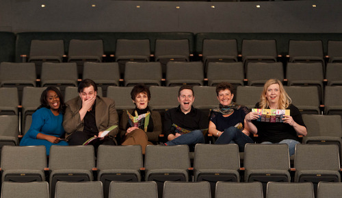 Trent Nelson  |  The Salt Lake Tribune
Six actors: (from left) Dee-Dee Darby Duffin, Anne Cullimore Decker, Jay Perry, Teresa Sanderson and Colleen Baum.