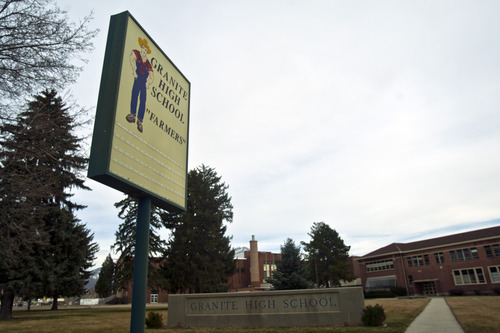 Chris Detrick  |  The Salt Lake Tribune
Granite High School photographed on Friday March 15, 2013.