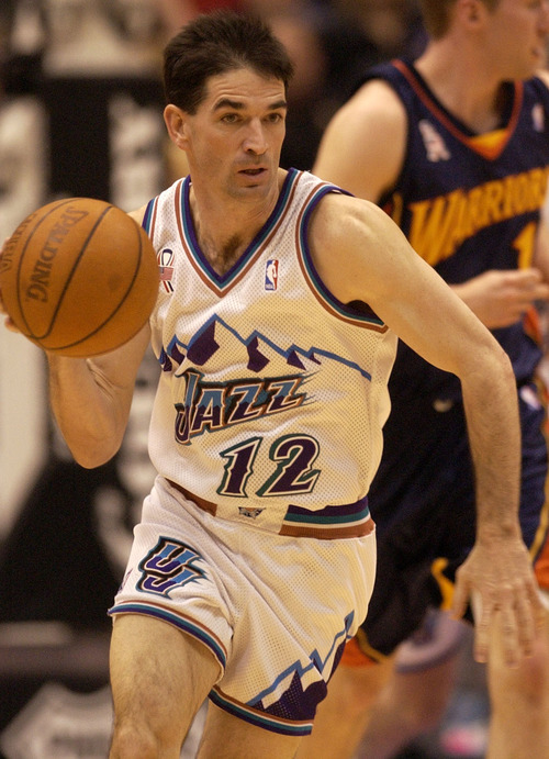 Tribune file photo
John Stockton enjoyed quite the career with the Utah Jazz. Of course he played at Gonzaga before bringing his talents to Salt Lake City.