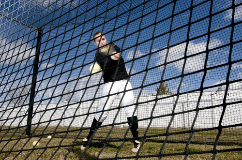 Steve Griffin | The Salt Lake Tribune


Stansbury softball player Katelyn Robinson, who hit .552 last season, takes batting practice in the batting cage at the Stansbury High School softball field in Stansbury, Utah Monday March 18, 2013.