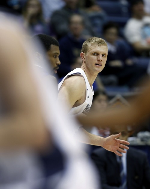 Steve Griffin | The Salt Lake Tribune


BYU's Tyler Haws runs up court during second half action in the first round of the NIT at the Marriott Center  Provo, Utah Tuesday March 19, 2013.