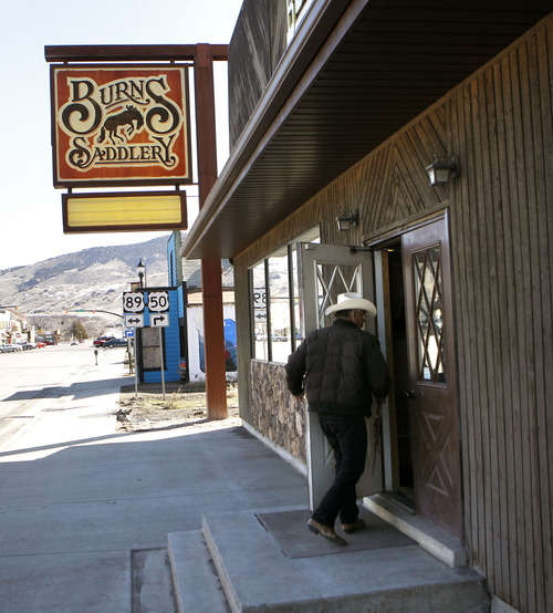 Al Hartmann  |  The Salt Lake Tribune
Burns Saddlery has been in business since 1876.  The Salina retail store is at 79 W. Main St. Burns Saddlery also has a separate workshop for hats and saddles in town.
