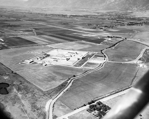 Tribune file photo

Aerial photo of the Utah State Prison in Draper. Date unknown.
