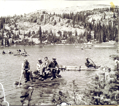 (Salt Lake Tribune Archives)

Boy Scout camp Steiner at Scout Lake, 1935.