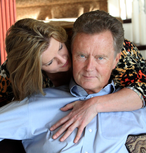 Rick Egan  | The Salt Lake Tribune 

Jeff Thredgold with his wife Lynnette, in their Farmington home, Friday, March 15, 2013.