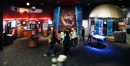 Steve Griffin | The Salt Lake Tribune


Patrons enjoy interactive displays at the Clark Planetarium at The Gateway in Salt Lake City, Utah Tuesday March 26, 2013.