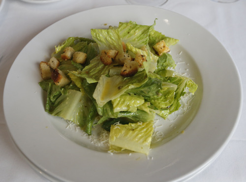 Rick Egan  | The Salt Lake Tribune 

Caeser Salad at Valter's Osteria restaurant, on 300 South in Salt Lake City, Wednesday, March 27, 2013.