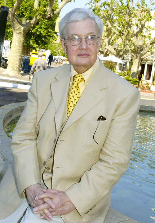 FILE - This May 17, 2004 file photo shows Pulitzer Prize winning film critc Roger Ebert at the 57th International Film Festival in Cannes, southern France. The Chicago Sun-Times is reporting that its film critic Roger Ebert died on Thursday, April 4, 2013. He was 70. (AP Photo/Michel Euler, file)