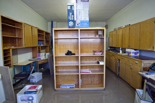 Chris Detrick  |  The Salt Lake Tribune
Empty classrooms at Olympus High School Friday March 29, 2013.