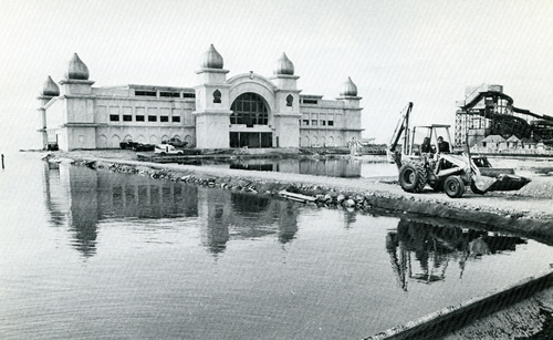 (Salt Lake Tribune archives)

Saltair Resort during the flood of 1983.