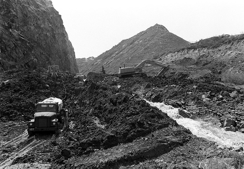 (Salt Lake Tribune archives)
A large mudslide above Thistle, in Spanish Fork Canyon, was caused by massive flooding in Utah County in April of 1983.