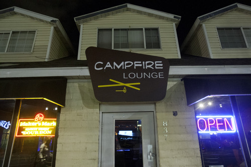 Chris Detrick  |  The Salt Lake Tribune
Campfire Lounge (837 E 2100 S) in Sugarhouse Thursday March 28, 2013.