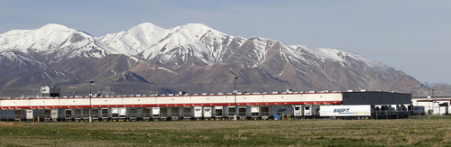 Al Hartmann  |  The Salt Lake Tribune
Sephora distribution/warehouse at 6075 W. 300 South in Salt lake City.