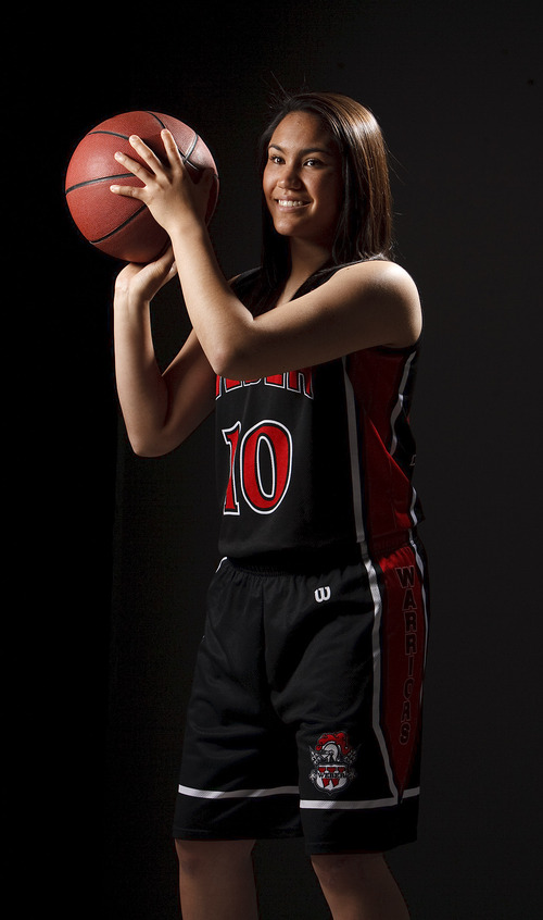 Leah Hogsten  |  The Salt Lake Tribune
Erin Reichle is the 5A MVP,April 10, 2013.