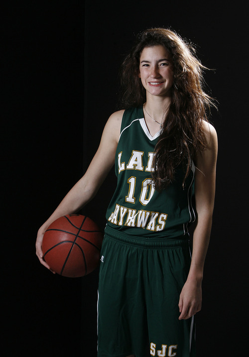 Scott Sommerdorf   |  The Salt Lake Tribune
Katie Panushka plans to play at Westminster College next season.