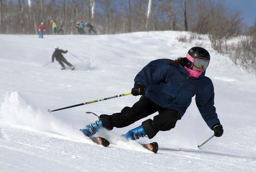Francisco Kjolseth  |  The Salt Lake Tribune
Sunday will mark the end of the ski season at Park City Mountain Resort.