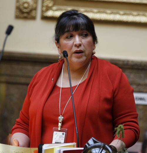 Al Hartmann  |  Tribune file photo
Rep. Rebecca Chavez-Houck, D-Salt Lake City, is one of just three House members who declined to take lodging and meal allowance money when it was offered to all Utah legislators.