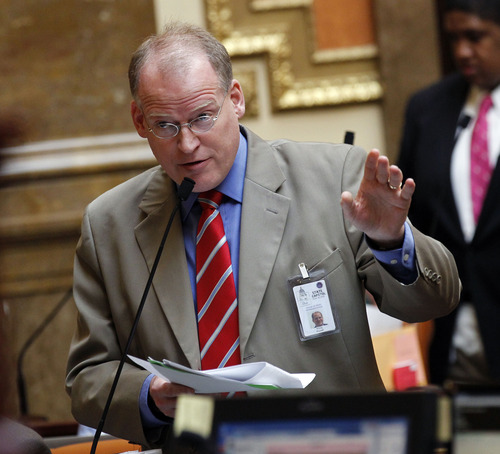 Al Hartmann  |  Tribune file photo
Rep. Kraig Powell, R-Heber City, has been an outspoken critic of legislators accepting meals and other freebies from lobbyists.